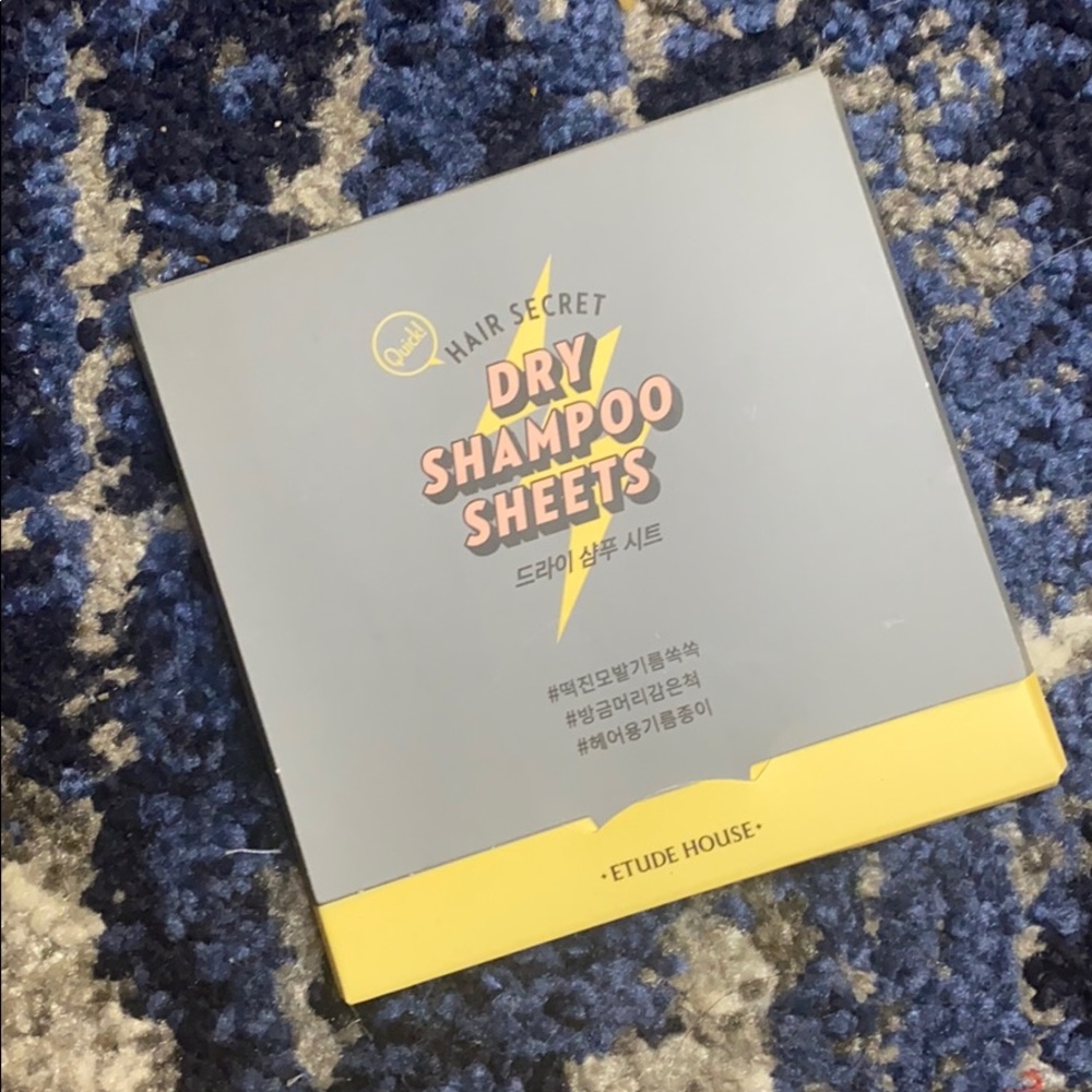 Etude House Dry Shampoo Sheets
